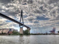 Köhlbrandbrücke Hamburg Germany Köhlbrandbrücke Hamburg Germany
