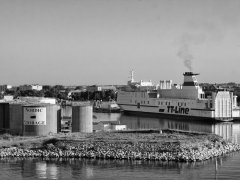 This picture was taken in 2010 from Trelleborg hamn in Sweden. Original I have taken this picture on Agfa APX 100 analog BW Film This picture was taken in 2010 from Trelleborg hamn in Sweden. Original I have taken this picture on Agfa APX 100 analog BW Film